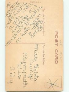 Divided-Back CHRISTMAS SCENE Great Postcard W9460