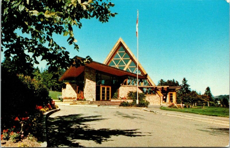 Alexander Graham Bell National Park Baddeck Nova Scotia Museum Postcard Canada 