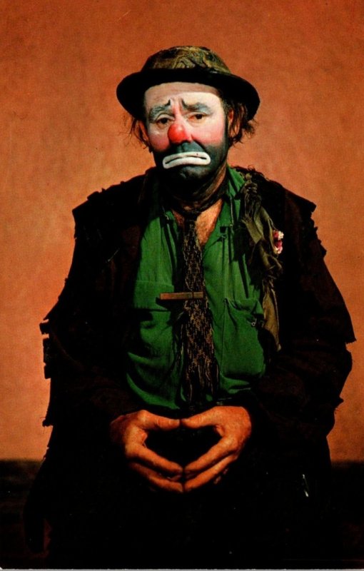 Emmett Kelley As Weary Willie World Famous Clown