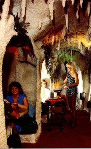 Florida Fort Lauderdale The Caves Restaurant Interior View Tableside Service