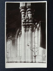 Yorkshire Beverley ST MARYS CHURCH The Minstrell Pillar c1910 RP Postcard