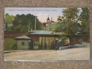 Hamilton & Barton Incline Railway, Hamilton Ontario, Canada, unused vintage card