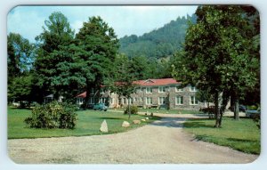 WAYNESVILLE, NC North Carolina~ MOUNT VALLEY INN c1950s Cars Roadside Postcard