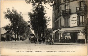 CPA La Garenne Colombes Embarchement Avenue de Lutece (1314494)