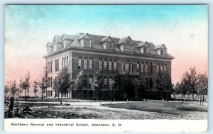 ABERDEEN, SD South Dakota ~ Northern Normal & INDUSTRIAL SCHOOL 1910 Postcard
