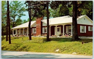 Postcard - Radio Station WPEL, Montrose, Pennsylvania, USA