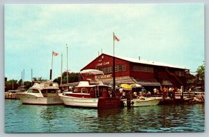 The Crab Claw Restaurant  St. Michaels  Maryland  Postcard