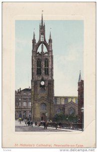 NEWCASTLE ON TYNE, England, 1900-1910's; St. Nicholas' Cathedral