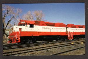 CO Colorado & Wyoming Train Railroad JANSEN RR Railway