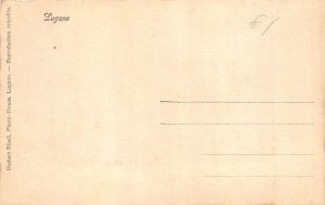 A759 Switzerland Lugano RPPC vintage postcard
