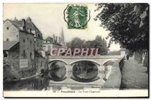 Old Postcard Vendome Chartrain bridge