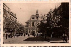 Czech Republic Brno Chram Sv Tomase Church of St. Thomas Brunn RPPC 03.64