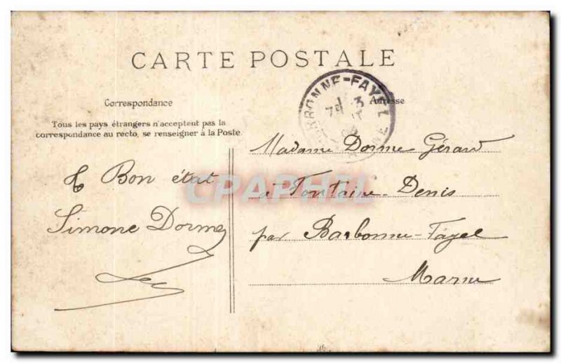 Old Postcard Paris Notre Dame (frontage)