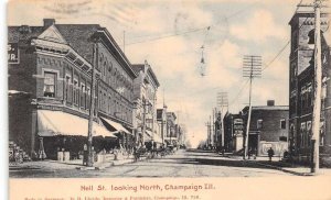 Champaign Illinois Neil St., Looking North Hardware & Furniture Store PC U2820