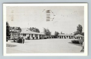 Franklin KY-Kentucky 31-W Motel, Advertising Chrome c1959 Postcard