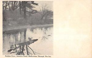 Perkins Cove Massachusetts Jamaica Pond Waterfront Antique Postcard K85174