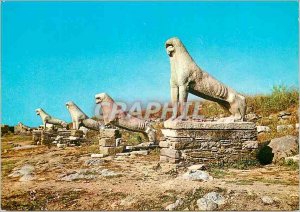 Modern Postcard Delos Lions Archaigues