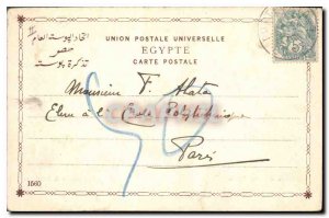 Postcard Ancient Egypt Egypt Pyramids and Dattiers