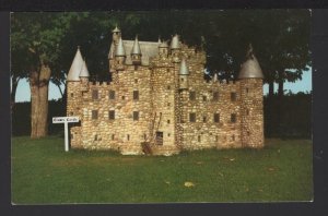 Canada PEI KENSINGTON Model of Clamis Castle at Woodleigh Replicas ~ Chrome