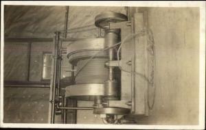 Industry Winch Steel Wire Close-Up c1910 Real Photo Postcard