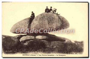 Postcard Old Stone BOUSSAC jaumtres balanoire