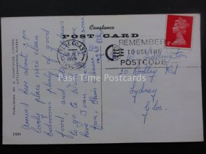 Donald McGill Postcard DOCTOR - IM AFRAID YOU'LL HAVE TO HAVE IT OFF.... c1960's