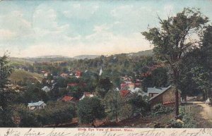 Massachusetts Springsfield Birds Eye View Of Recket 1907