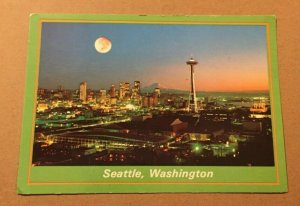 VINTAGE UNUSED POSTCARD SEATTLE,WASHINGTON 
