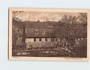Postcard Goethe's Rosengarten, Weimar, Germany
