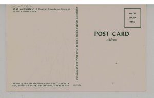 1933 Auburn V-12 Boattail Speedster