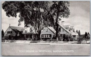 Whitman Massachusetts 1950s Postcard Toll House Restaurant
