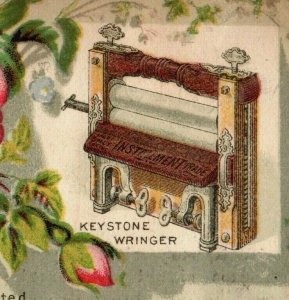 1870's-80's F.F Adams & Co. Keystone Wringer P165