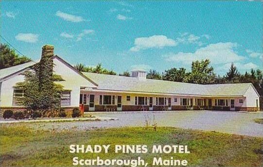 Maine West Scarborogh Shady Pines Motel