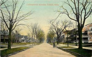 c1910 Printed Postcard; Collingwood Ave, Toledo OH Lucas County Unposted