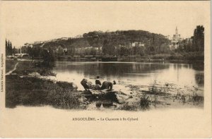 CPA Angouleme- La Charente a St Cybard FRANCE (1073863)