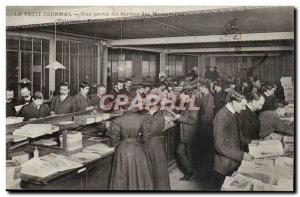 Paris Old Postcard Le Petit Journal Part of the Courier service (volumes Publ...