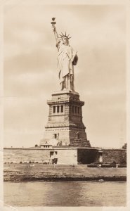 New York City The Statue Of Liberty 1948 Real Photo