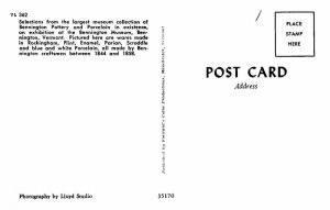 Postcard MUSEUM SCENE Bennington Vermont VT AR5473