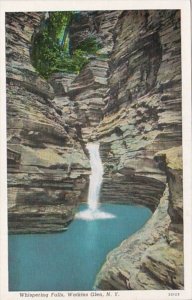 New York Watkins Glen Whispering Falls Curteich