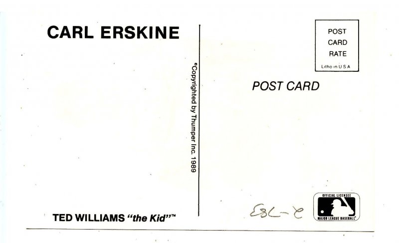 Carl Erskine, Brooklyn Dodgers