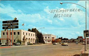 Postcard MONUMENT SCENE Springerville Arizona AZ AN7624