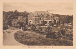 Washington DC Marist Seminary Albertype