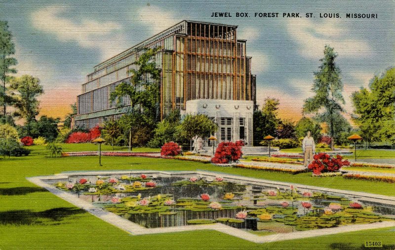 MO - St Louis. Forest Park Jewel Box