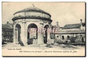 Old Postcard Villeneuve Avignon Ancienne Chartreuse Le Puits St Jean