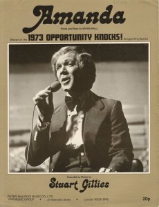 Stuart Gillies Amanda Opportunity Knocks Hughie Green Sheet Music