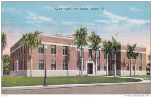 Court House, VERO BEACH, Florida, 1930-1940s