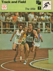 John Walker Frank Clement Olympic Games Track & Field Card