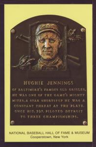Hughie Jennings Baseball Hall Fame Post Card 3238