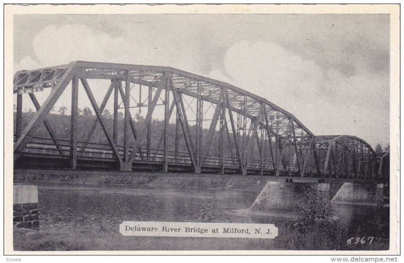 MILFORD , New Jersey , 1920-30s ; Delaware River Bridge