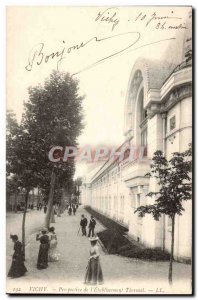 Vichy Old Postcard Perspective of spa & # 39etablissement